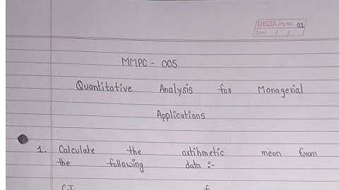 MMPC 5 solved Assignment 2021-22| MMPC 5 solved handwritten assignment 2022| MBA IGNOU ASSIGNMENT