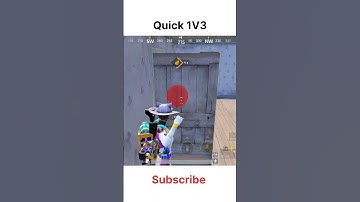 Conqueror Lobby Quick 1v3 #bgmishorts #ytshorts #shortsviral #bgmi #viral #shorts