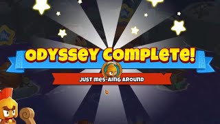 BTD6 Odyssey - Just Mes-Aing Around - No Monkey Knowledge
Compared to the last few odysseys, this one is super easy and chill! Obyn and his crew are knocking everything out with zero problems!
(Hard Mode Odyssey)
Music: https://www.youtube.com/watch?v=2TJySOwOwYE
0:00 MK Points + Assembling Crew
0:15 (Map 1) Carved
1:05 (Map 2) Firing Range
2:07 (Map 3) End Of The Road
3:08 (Map 4) Cracked
4:20 (Map 5) Mesa
5:45 Odyssey Complete BTD6 Odyssey - Just Mes-Aing Around - No Monkey Knowledge