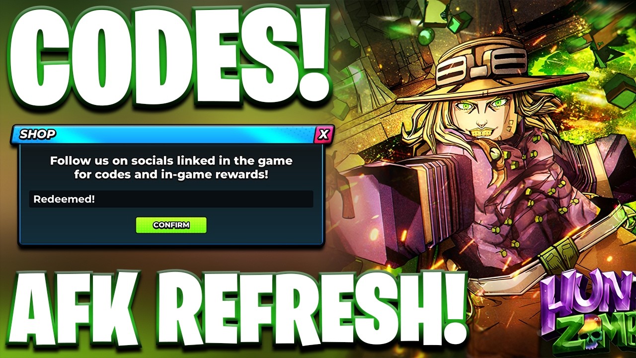 💫AFK REFRESH * NEW ALL AFK REFRESH UPDATE 35 CODES FOR HUNTY