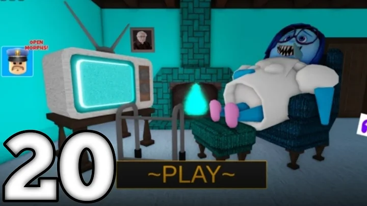 INSIDE OUT! GRUMPY GRAN!(SADNESS) Scary OBBY! Roblox full Gameplay part-20