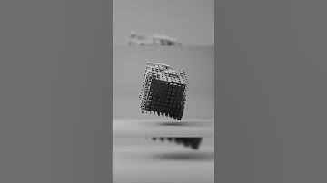 white abstract blender #shorts  #beatstostudy #blender  #3d #animation