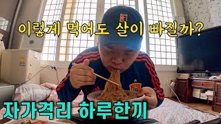 고도비만의 일주일간 1일1식 생존다이어트 후기 vlog