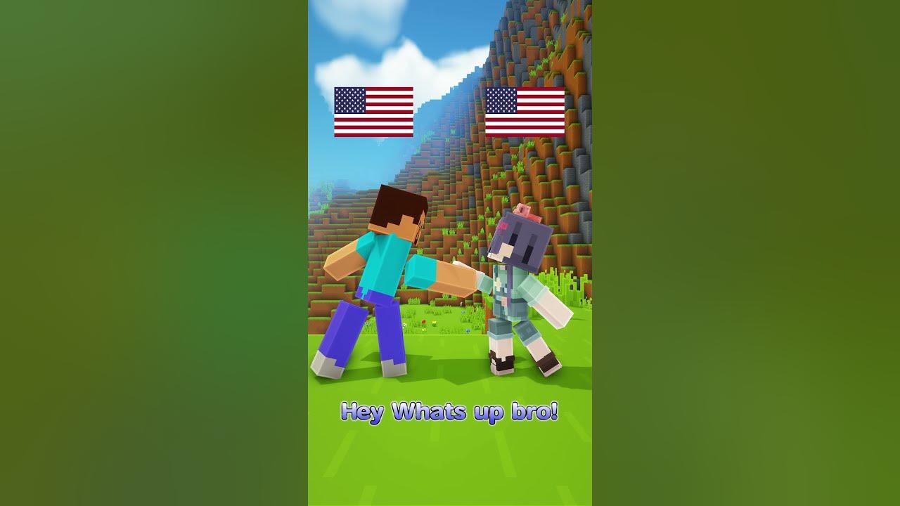 Greetings! - Minecraft animation #shorts Greetings! - Minecraft animation #shorts