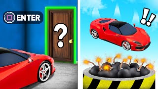 ONLY 1% Survive this Mystery Doors Challenge in BeamNG