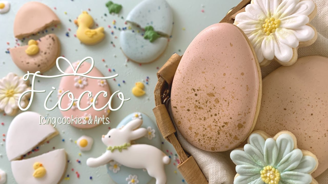 How to make Cracking Egg Cookies - YouTube