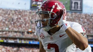 Jermaine Burton’s Career Day against Texas A&M Highlights...9 catches, 197 yds and 2 TDs | FV CFB