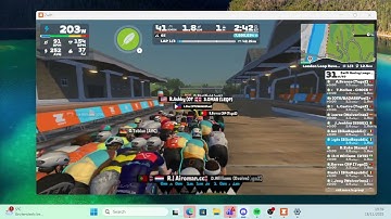 18Nov2025 Zwift Racing League (B) London Loop Reverse