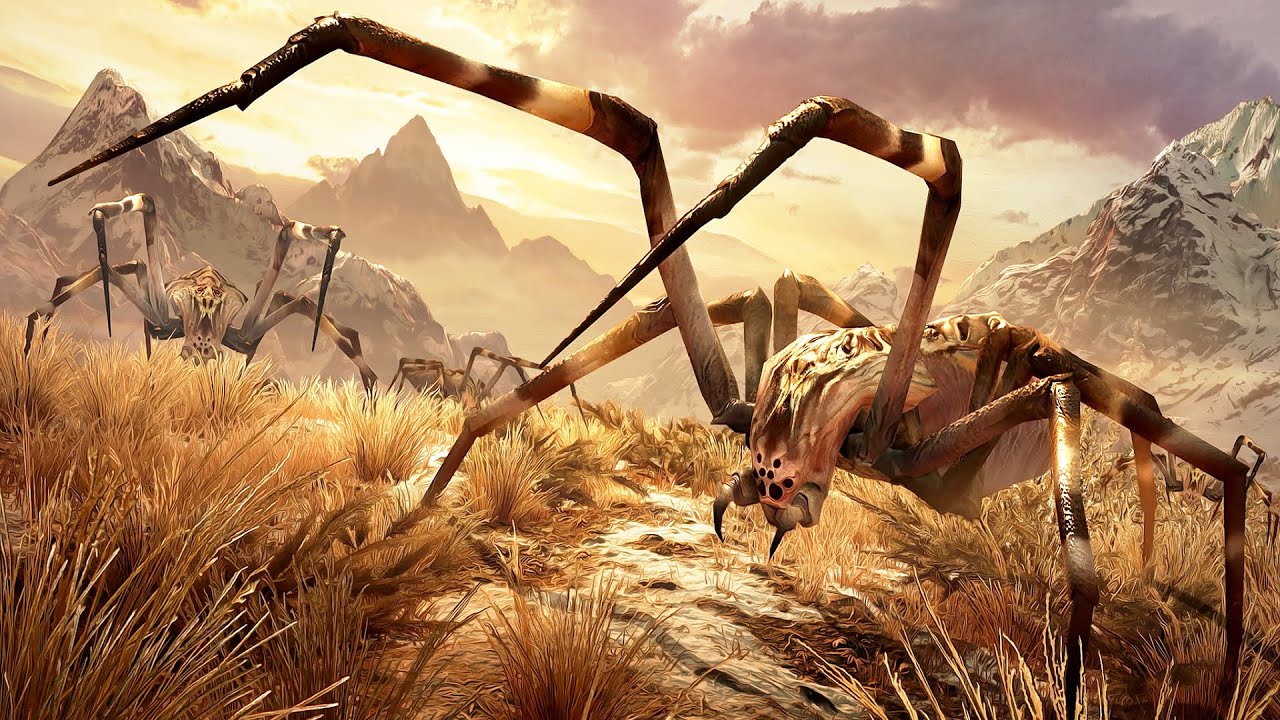 SHADOW OF WAR NIGHT HUNTING SPIDERORCS REINFORCE & AMBUSH IN DESERT