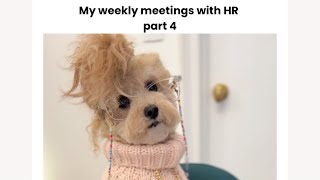 My weekly meetings with HR part 4 by Noodlesthepooch 74,081 views 2 months ago 1 minute, 31 seconds