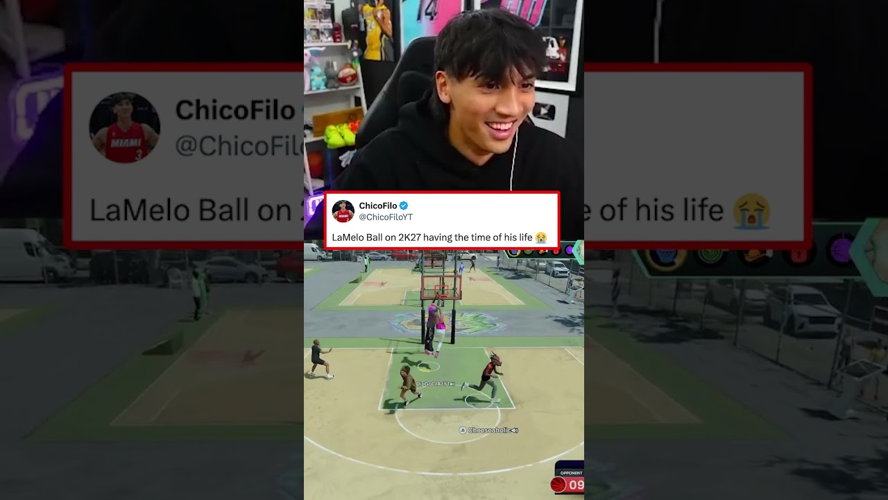 LaMelo trolling on 2k27 😂