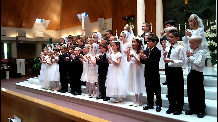 Joseph Langlois first communion