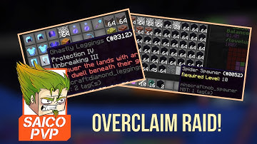 Rich Overclaim Raid! (SaicoPvP Factions #27)