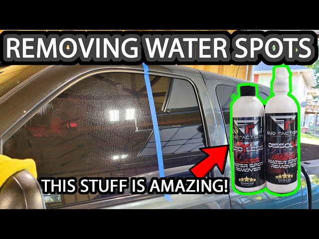 How well does the Chemical Guys water spot remover work? 