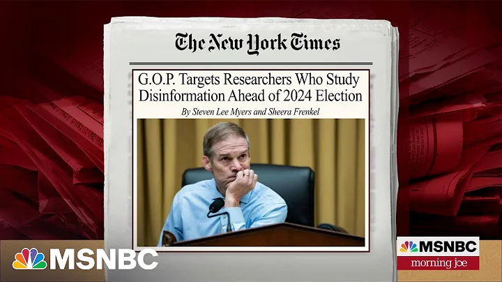 Why the GOP is targeting researchers who study disinformation