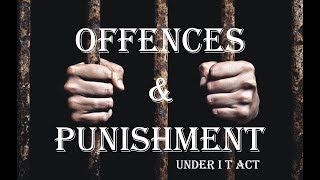 Offences and Punishment under I T Act | Information Technology Act 2000| Law Guru