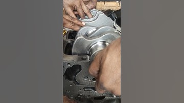 how to ftting crank shaft in block Isuzu 4jb1