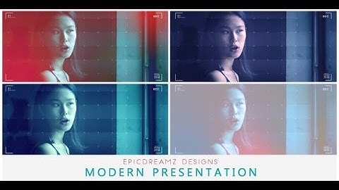 Modern Presentation | After Effects Template | Video Displays