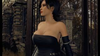 Resident Evil 4 Remake Separate Ways Ada Wong Fenda lateral
