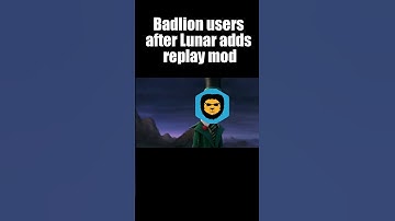 POV: Lunar Adds Replay Mod #shorts #fyp #lorax #funny #memes