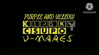 Purple And Yellow Csupo V-Mares Robot Logo Audio Only