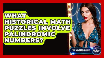 What Historical Math Puzzles Involve Palindromic Numbers? - The Numbers Channel