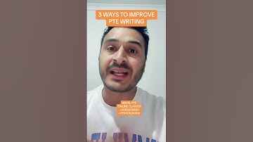 3 MOST IMPORTANT WAYS TO IMPROVE PTE WRITING || PTE BY NIKHIL  #nikhilpte #ptebynikhil #pteacademic