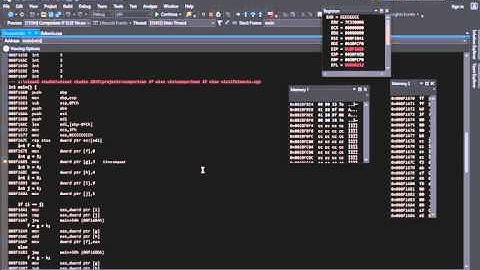 Writing basic C or C++ program in Intel Assembly using Visual Studio (Part 4)