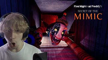 JACKIE WONT STOP CHASING ME | FNAF Secret of The Mimic Part 1
