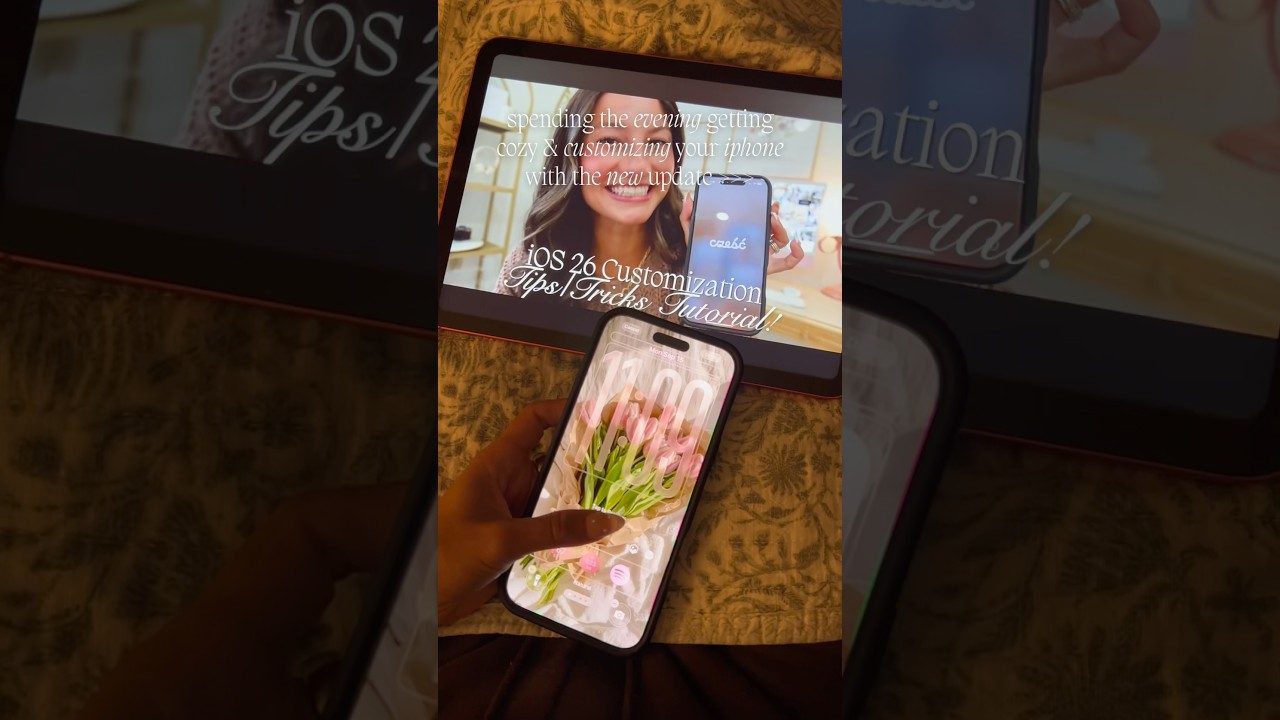 this is your sign to update your iPhone to iOS 26 ✨📱