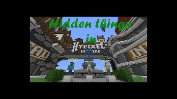 THINGS YOU MIGHT NOT KNOW ABOUT HYPIXEL HOUSING! (PVP Settings, house name, more)