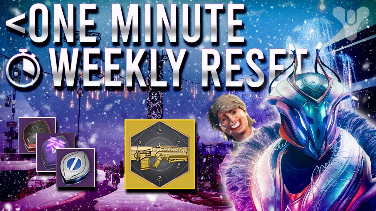 Destiny 2 Weekly Reset in LESS THAN 1 MINUTE! - YouTube