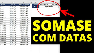 SOMASE Com Datas e Intervalo de Datas