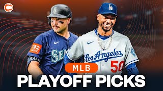 MLB PLAYOFF PICKS BEST BET & PREDICTIONS TODAY!