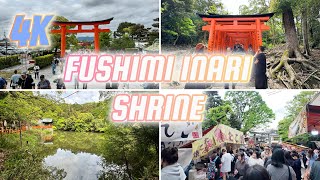 4K- Fushimi-Inari Taisha Shrine Virtual Walking Tour