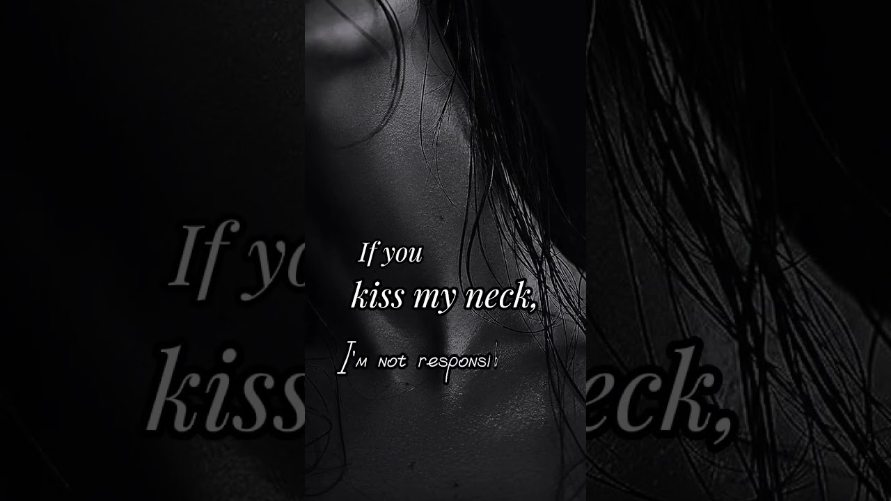 neck kissing quotes