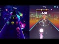 Rhythm Rivalry: Dancing Road vs Beat Roller | TheFatRat - Unity