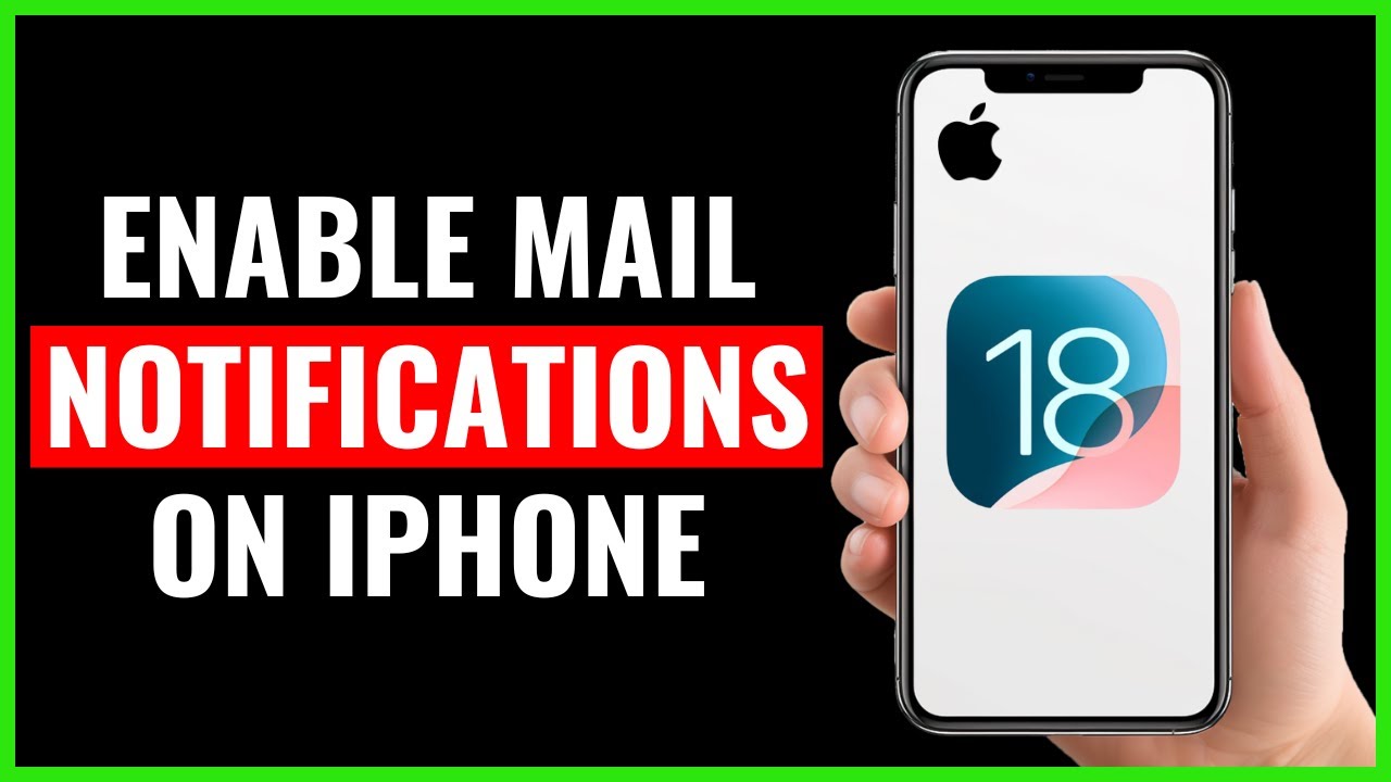 How to Enable Mail Notifications on iPhone (iOS 18) - YouTube