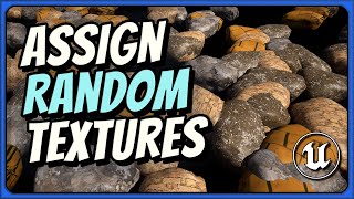 Different Methods to Assign Random Textures | Unreal Engine 5