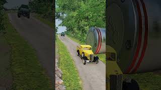 Giant Hydraulic Crush Vs All Cars 🚗💥- BeamNG.drive #beamng #beamngdrive #beamngcrash screenshot 1