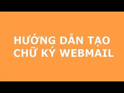 VinaHost.vn | Hướng dẫn tạo chữ ký Webmail