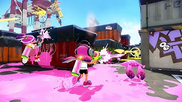 Splatoon - Turf War - Port Mackerel Gameplay