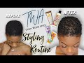 How I CoWash & Style My Short Natural Hair (TWA)