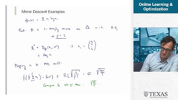 5.10 Mirror Descent Part 5