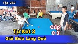 Tứ Kết 3 Cúp C 3 Giải Bida Làng Quê - Bác Tư 50 Điểm - Trúc 50 Điểm - Bida Phăng - BDQPC/Tập 287