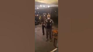 satu orang melawan puluhan petugas ||PPKM rusuh