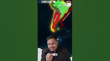 ocean currents of South Atlantic Ocean #geography #currentaffairs #shorts