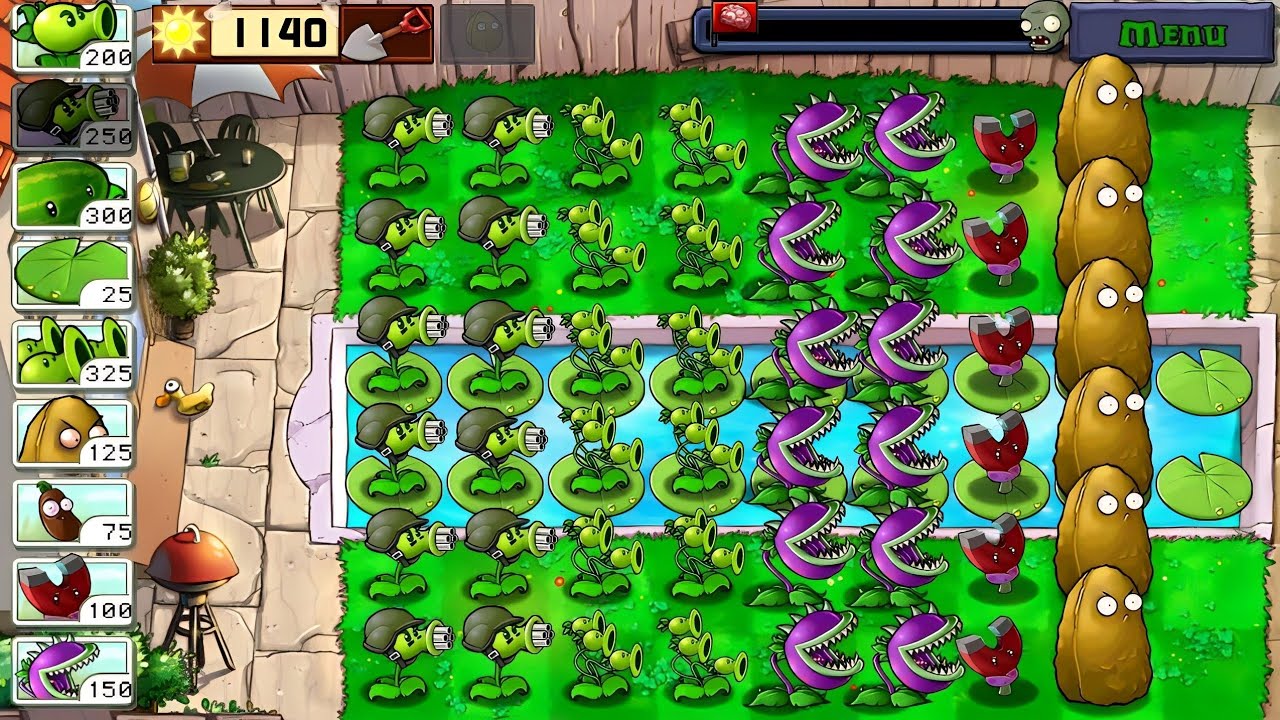 Plants Vs Zombies Hack Mini Games Last Stand Mega Challenge Last