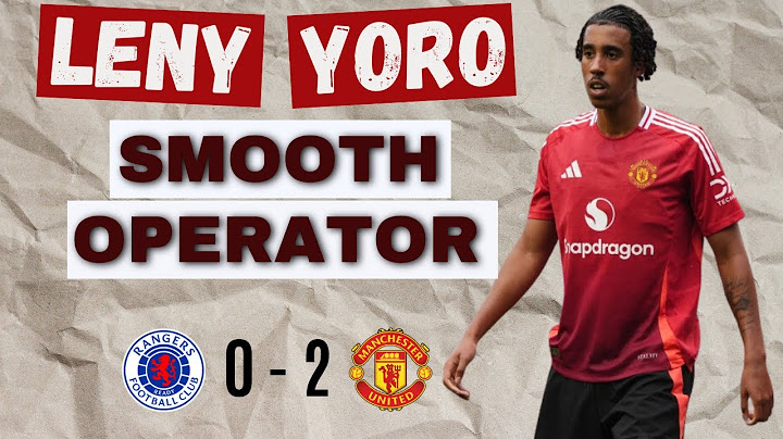 Yoro Showed His Class v Rangers