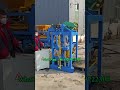 Small sized manual compressed concrete block machine#concreteblockmakingmachine #hollowblockmachine